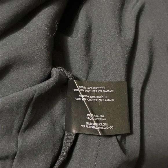 Banana Republic Black Coat, Small - Picture 5 of 5